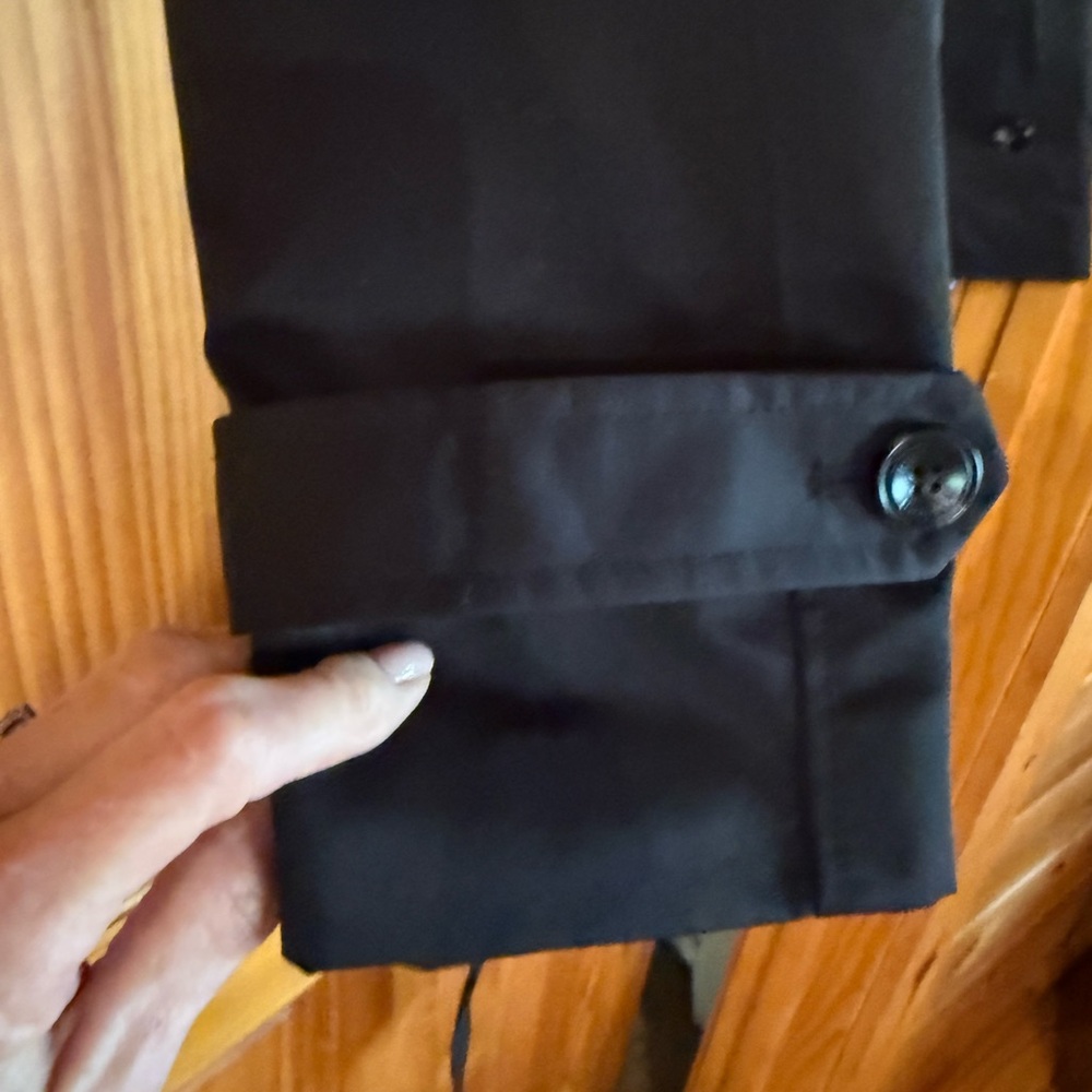 Hunter, navy, Belted Coat tag shows XS fits more like a medium NWT! - Picture 14 of 15
